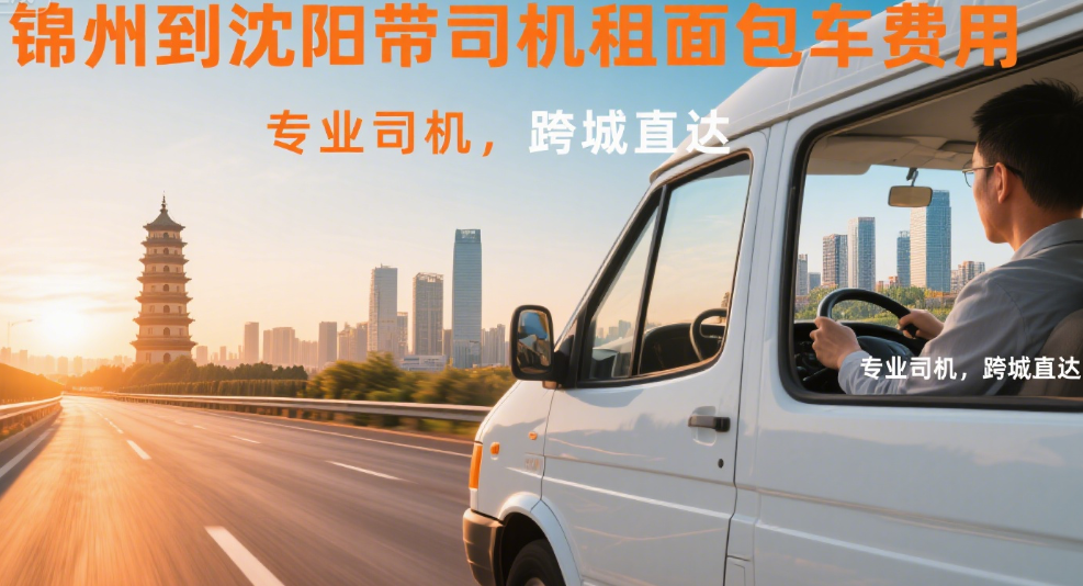 锦州到沈阳  我想租一个面包车  带司机  大概能多少钱？