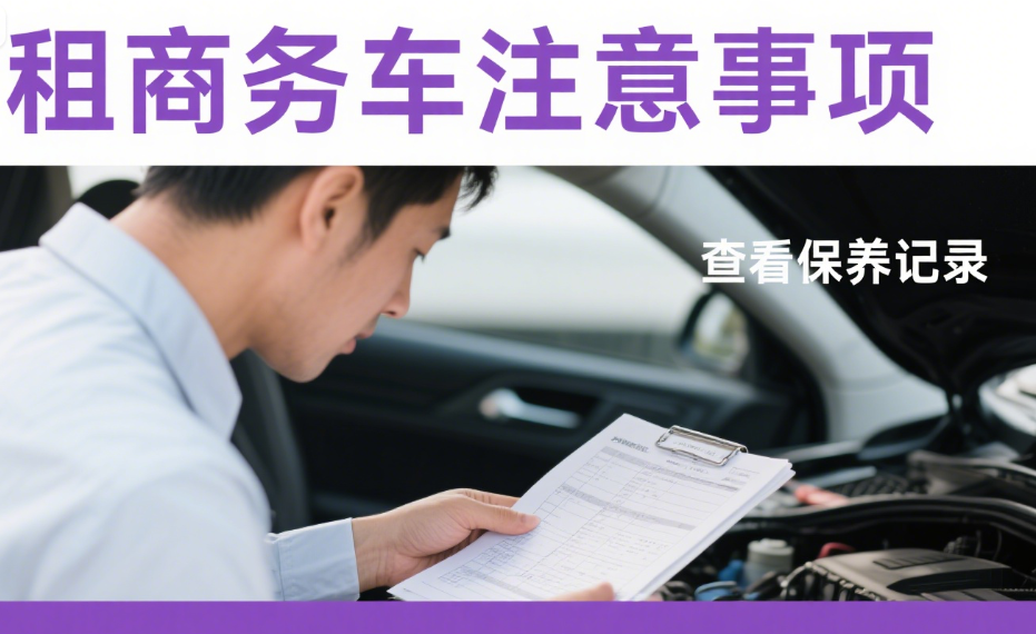 租商务车需要注意什么